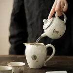 Hand-Painted Teapot Teapot High-End Single Pot Kung Fu Tea Set 2