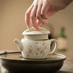 Hand-Painted Teapot Teapot High-End Single Pot Kung Fu Tea Set 3