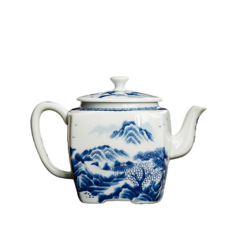 Hand-Painted Teapot Teapot High-End Single Pot Kung Fu Tea Set 7