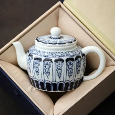 Hand-Painted Teapot Teapot High-End Single Pot Kung Fu Tea Set 8 01
