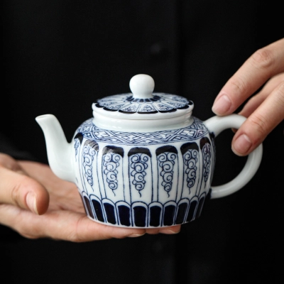 Hand-Painted Teapot Teapot High-End Single Pot Kung Fu Tea Set 8 02