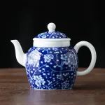 Hand-Painted Teapot Teapot High-End Single Pot Kung Fu Tea Set 9