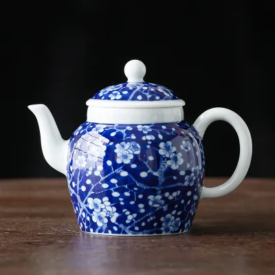 Hand-Painted Teapot Teapot High-End Single Pot Kung Fu Tea Set 9 01