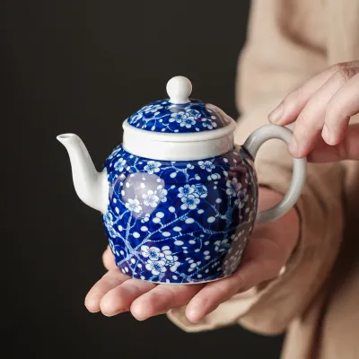 Hand-Painted Teapot Teapot High-End Single Pot Kung Fu Tea Set 9 02