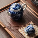 Hand-Painted Teapot Teapot High-End Single Pot Kung Fu Tea Set 9