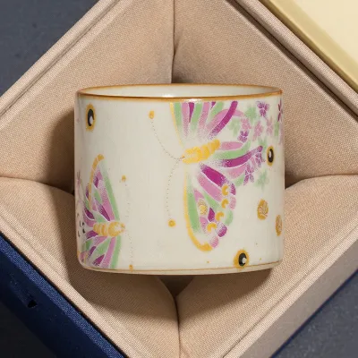 Single Ceramic Ru Kiln Kung Fu Tea Cup 10 01