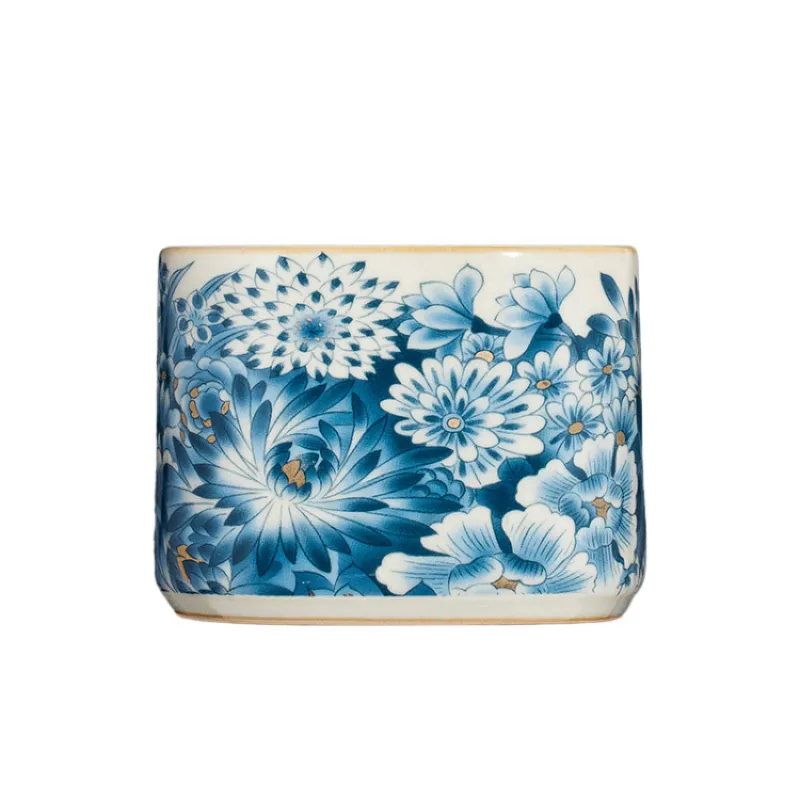 Single Ceramic Ru Kiln Kung Fu Tea Cup 11