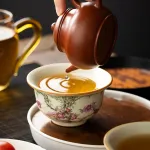 Single Ceramic Ru Kiln Kung Fu Tea Cup 13