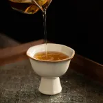 Single Ceramic Ru Kiln Kung Fu Tea Cup 19