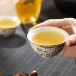 Single Ceramic Ru Kiln Kung Fu Tea Cup 4