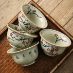 Single Ceramic Ru Kiln Kung Fu Tea Cup 7