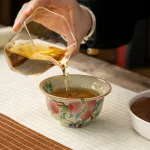Single Ceramic Ru Kiln Kung Fu Tea Cup 9