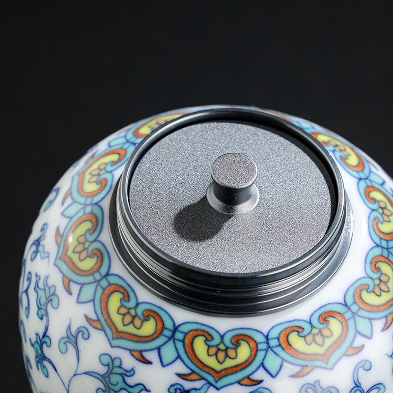 Blue And White Tea Jar Moisture-Proof Tea Storage Jar 2