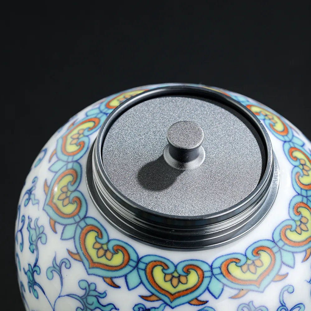 Blue And White Tea Jar Moisture-Proof Tea Storage Jar 2
