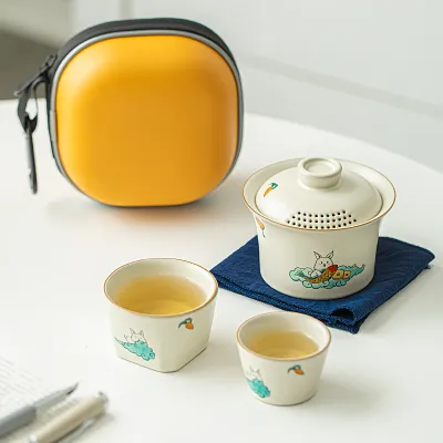 Creative Tea Gift Portable Travel Tea Gift Creative Souvenir 7 01