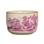 Single Ceramic Ru Kiln Kung Fu Tea Cup 23