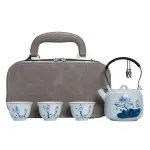 Handle Teapot Three Cups Outdoor Portable Teacup Set