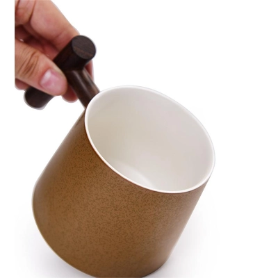 Simple Ceramic Tea And Water Separation Cup With Lid 2 02