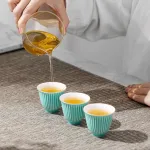 Travel Tea Set Outdoor Ceramic Teapot Teacup Gift Souvenir 11