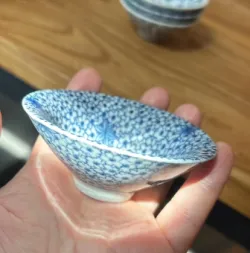 Chinese Culture Blue and White Porcelain Teacup Set review Kourtney 03