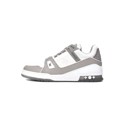 PK God Batch LOUIS VUITTON Trainer Grey White VL1210 01