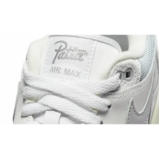 Patta x Nike Air Max 1 White DQ0299-100 Detail