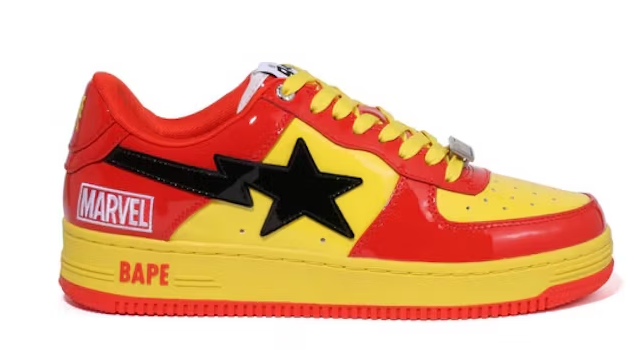 PK God Batch A Bathing Ape Bape Sta Marvel Comics Iron Man 001FWI731902
