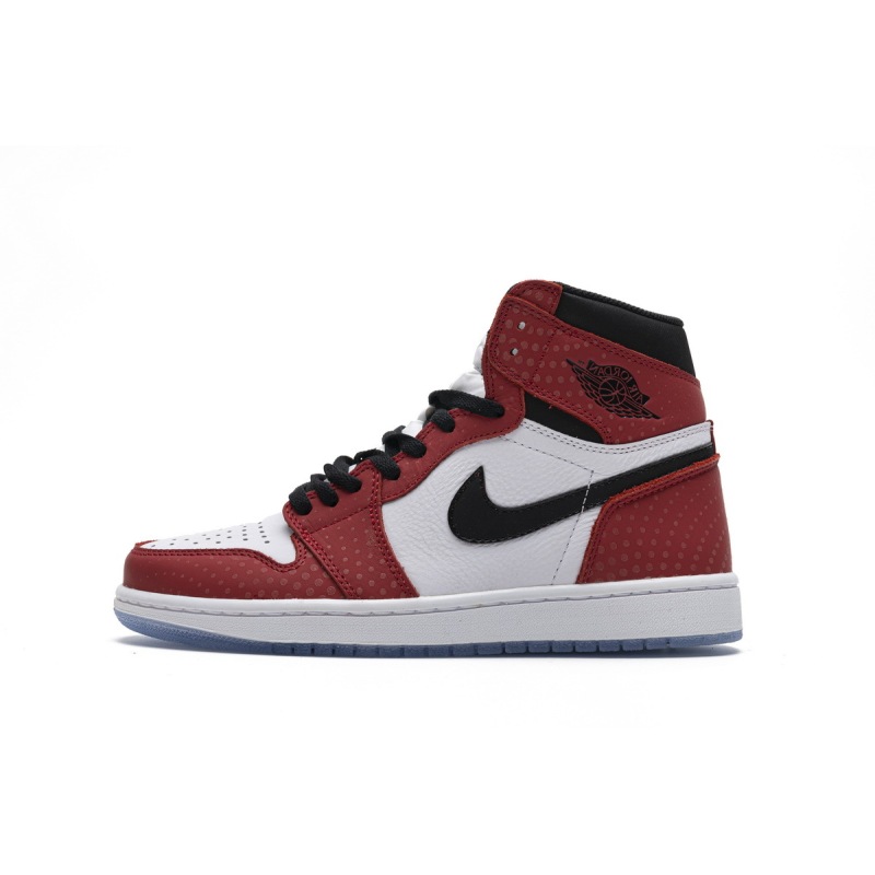 LJR Batch Air Jordan 1 Retro High Spider-Man Origin Story 555088-602