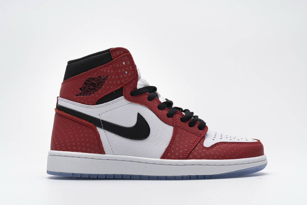 LJR Batch Air Jordan 1 Retro High Spider-Man Origin Story 555088-602