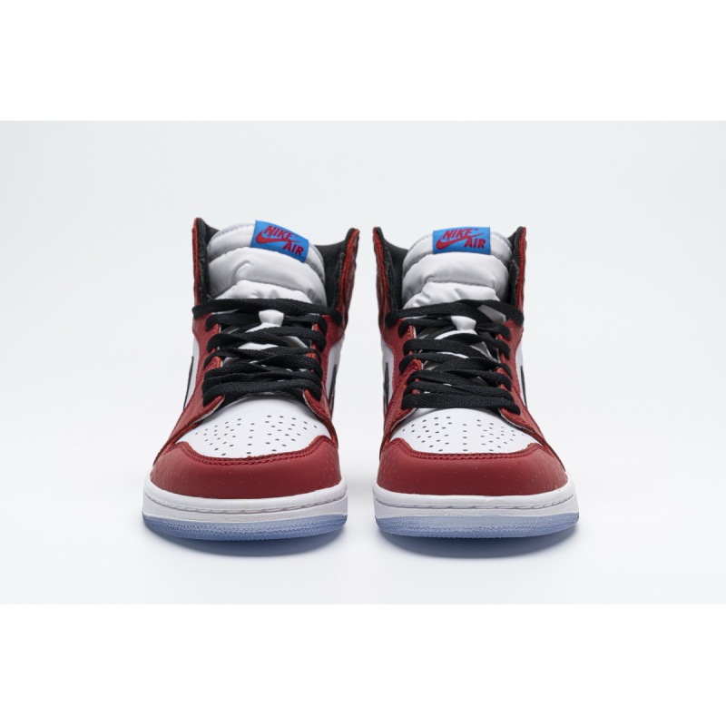 LJR Batch Air Jordan 1 Retro High Spider-Man Origin Story 555088-602