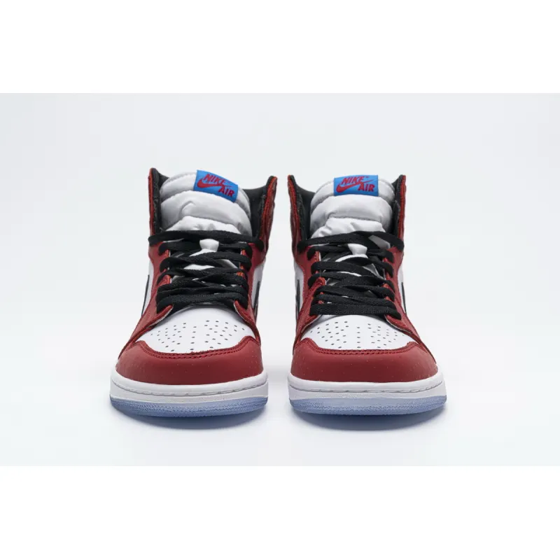 LJR Batch Air Jordan 1 Retro High Spider-Man Origin Story 555088-602
