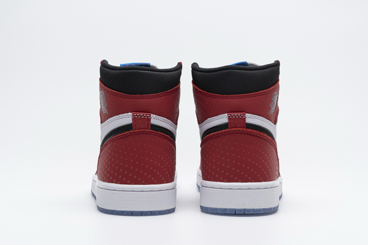 LJR Batch Air Jordan 1 Retro High Spider-Man Origin Story 555088-602