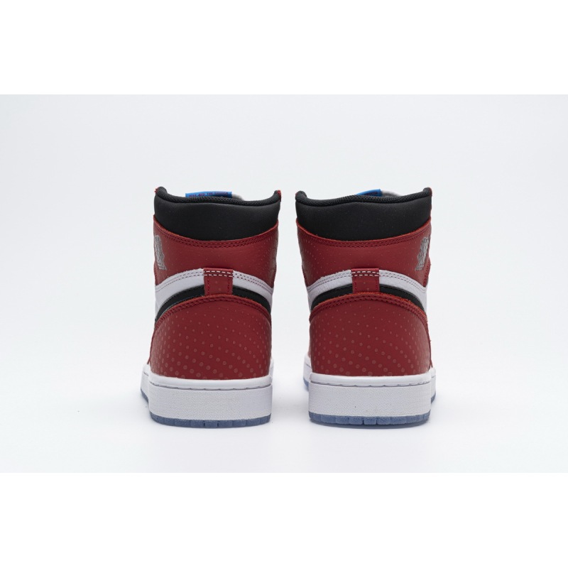 LJR Batch Air Jordan 1 Retro High Spider-Man Origin Story 555088-602