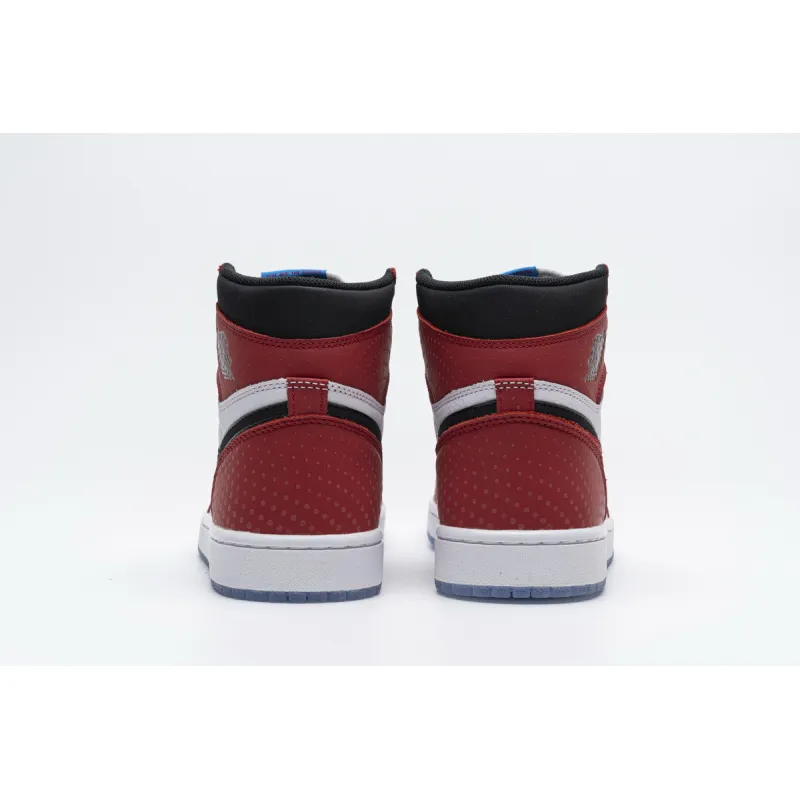LJR Batch Air Jordan 1 Retro High Spider-Man Origin Story 555088-602