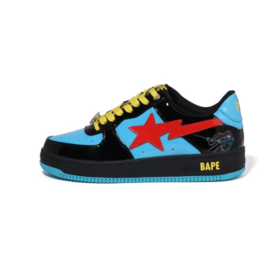 PK God Batch A Bathing Ape BAPE X MARVEL BLACK WIDOW BAPE STA  1I73-191-907 01