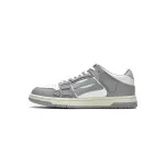 PK God Batch AMIRI Skel Top Low Whtie Grey MFS003-043