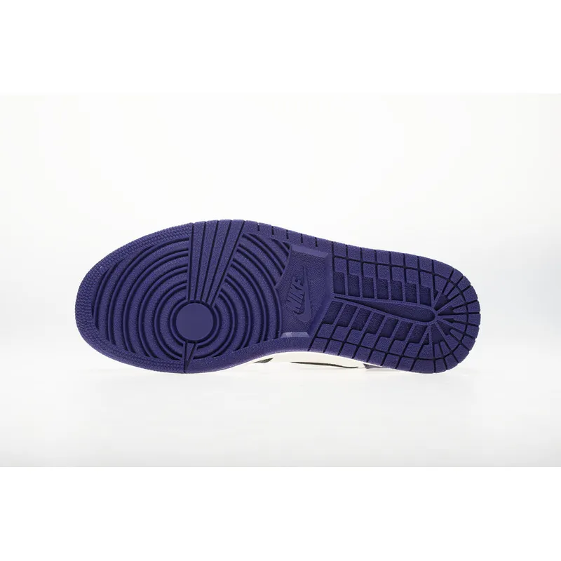 ljr batch air jordan 1 retro high court purple 555088-501