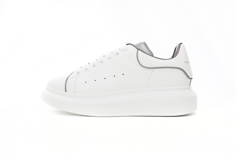 PK God Batch Alexander McQueen Sneaker 3M Silver Edge