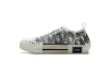 PK God Batch Dior B23 HT Oblique Transparency Low H565 White Black