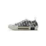 PK God Batch Dior B23 HT Oblique Transparency Low H565 White Black