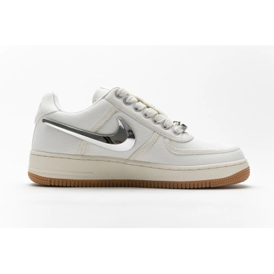 PK God Batch Nike Air Force 1 Low Travis Scott Sail AQ4211-101 02