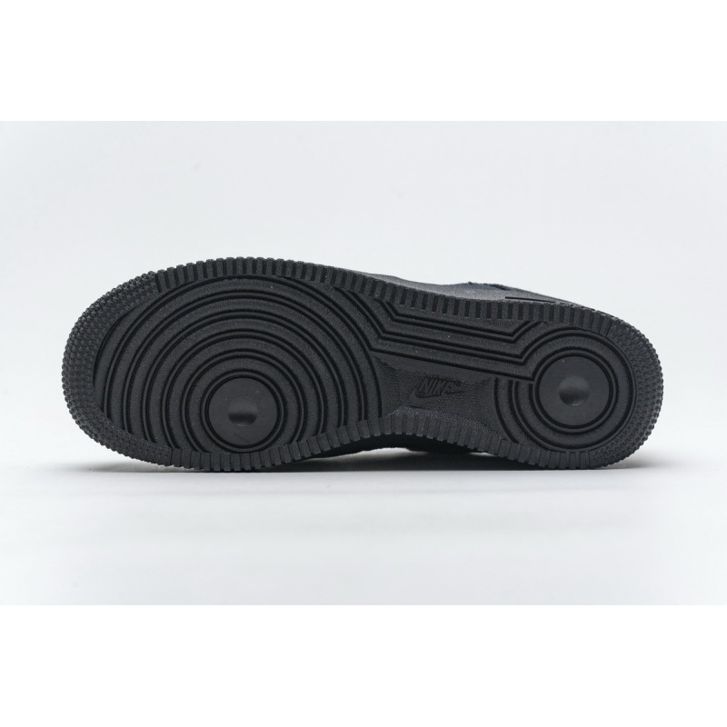 LJR Batch Nike Air Force 1 Low Stussy Black CZ9084-001