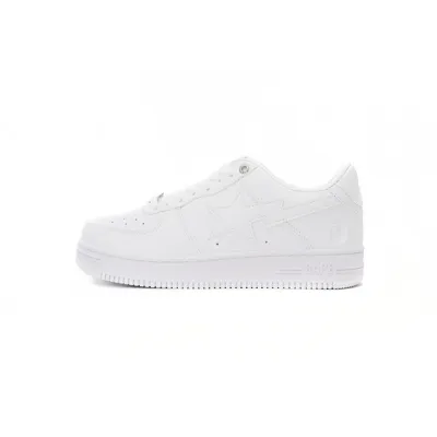 A Bathing Ape Bape Sta Low White 1H70-191-006 01