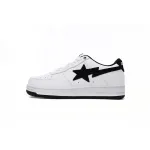 A Bathing Ape Bape Sta Low White And Black Tick 1173-191-912 