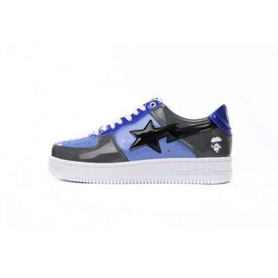 A Bathing Ape Bape Sta Low Lnk Blue Mirror Surface 1H20 191 046 01