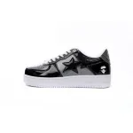 A Bathing Ape Bape Sta Low Black Grey Baolan 1H20 191 046