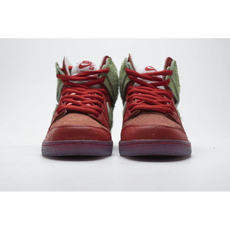 PK God Batch Nike SB Dunk High Strawberry Cough CW7093-600