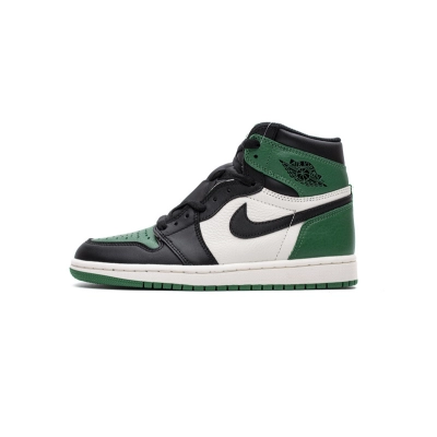 PK God Batch Air Jordan 1 Retro High Pine Green 555088-302 01