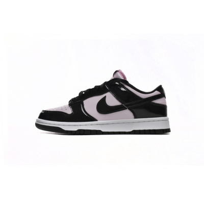 PK God Batch Nike Dunk Low Black Patent Leather DJ9955-600 01