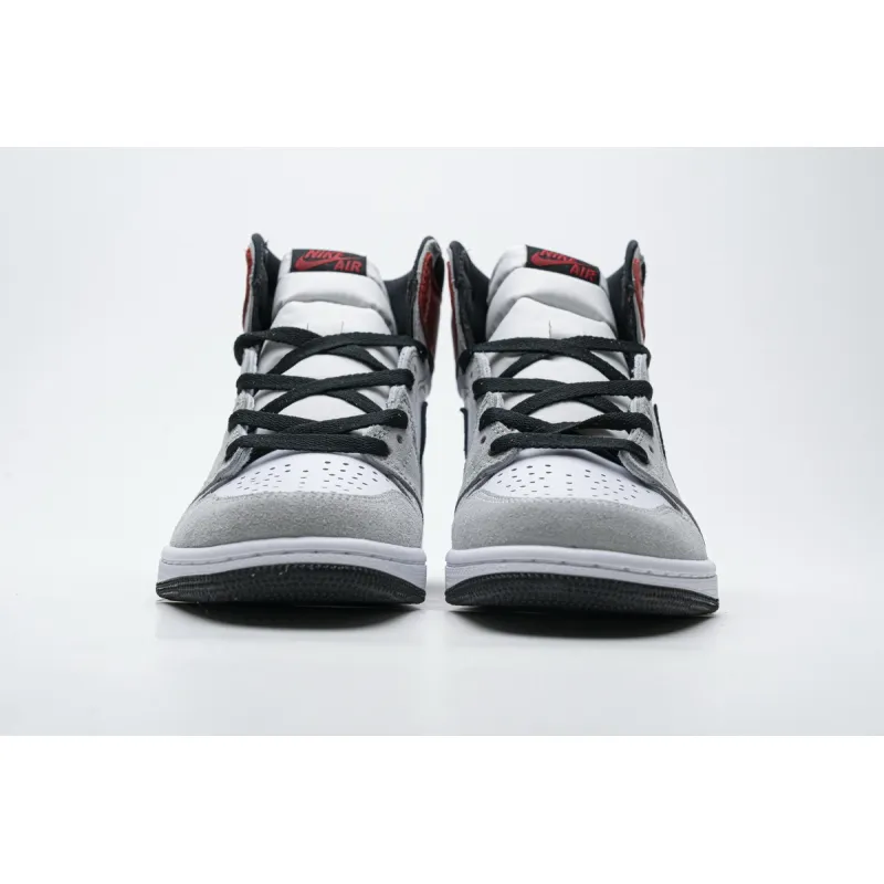 pk god batch air jordan 1 retro high light smoke grey 555088-126